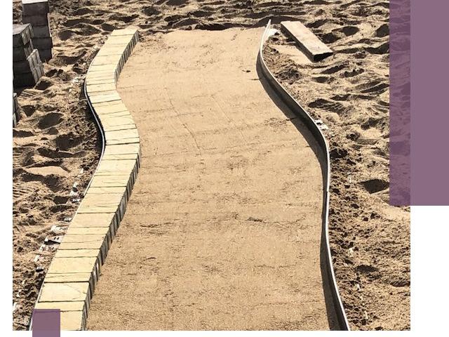 Металлические бордюры для тротуаров в Лыткарине — прочные и долговечные