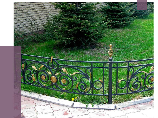 Кованые газонные ограждения в Лыткарине от 7631 руб. — ПРОЛЁТ-Лтк