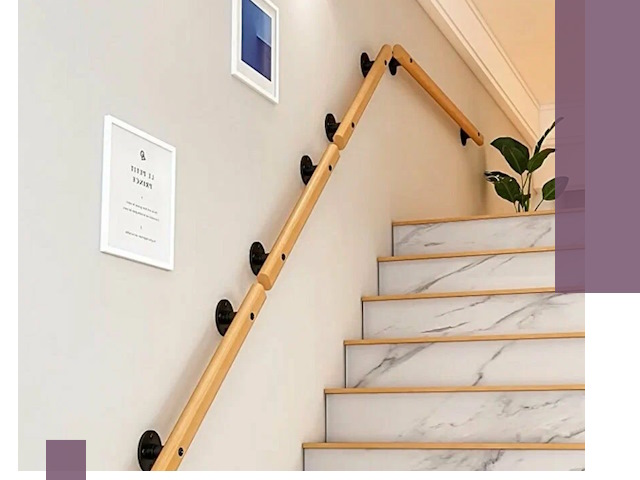 Поручни металлические и деревянные под ключ в Лыткарине