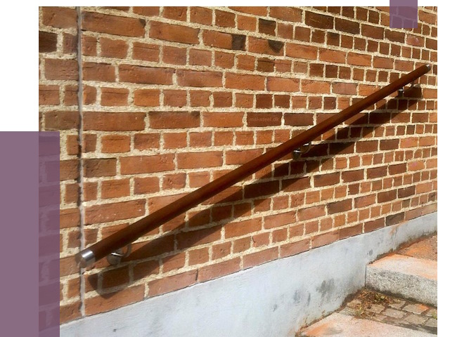 Изготовление пристенных поручней в Лыткарине от 4456 руб. — ПРОЛЁТ-Лтк