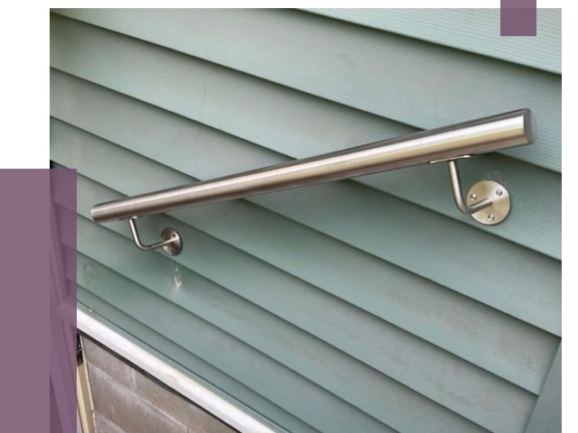 Поручни из нержавеющей стали в Лыткарине от 7682 руб.  | ПРОЛЁТ-Лтк